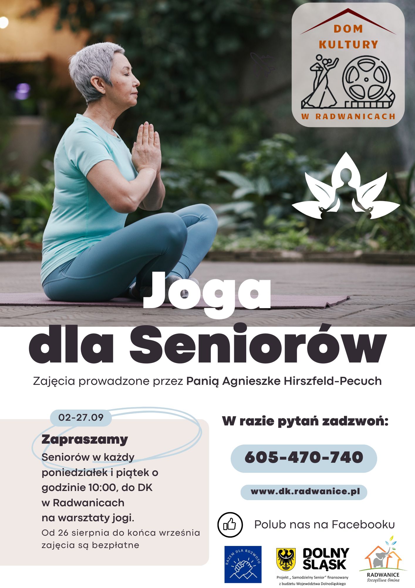 Ilustracja wprowadzenia: Joga dla Seniorów