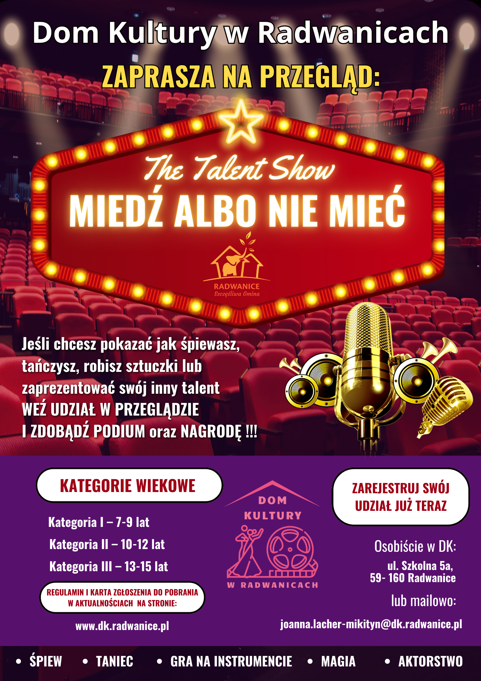 Ilustracja wprowadzenia: "Miedź albo nie mieć"- Talent Show