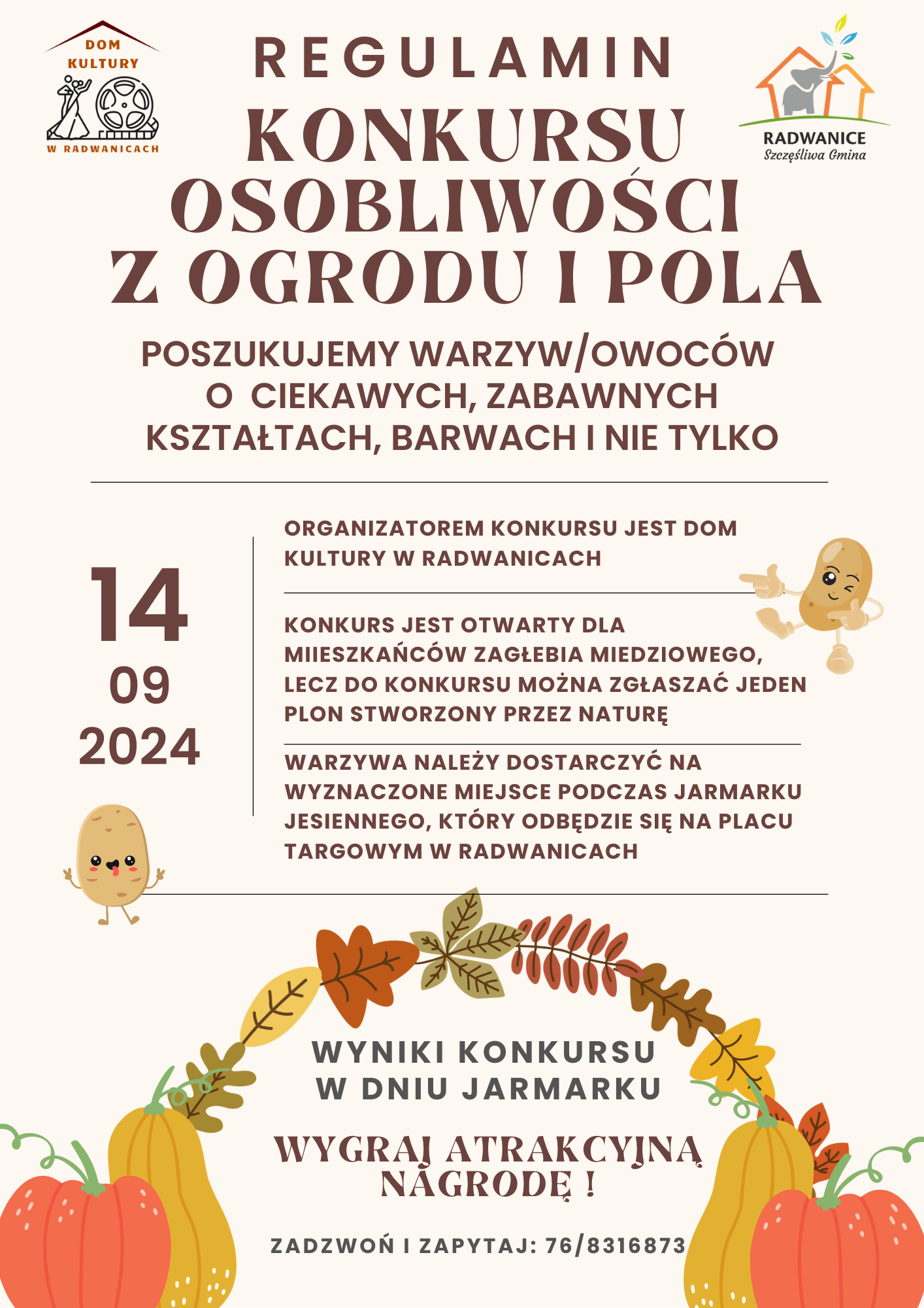 Ilustracja wprowadzenia: Konkurs "Osobliwości z Ogrodu i Pola"