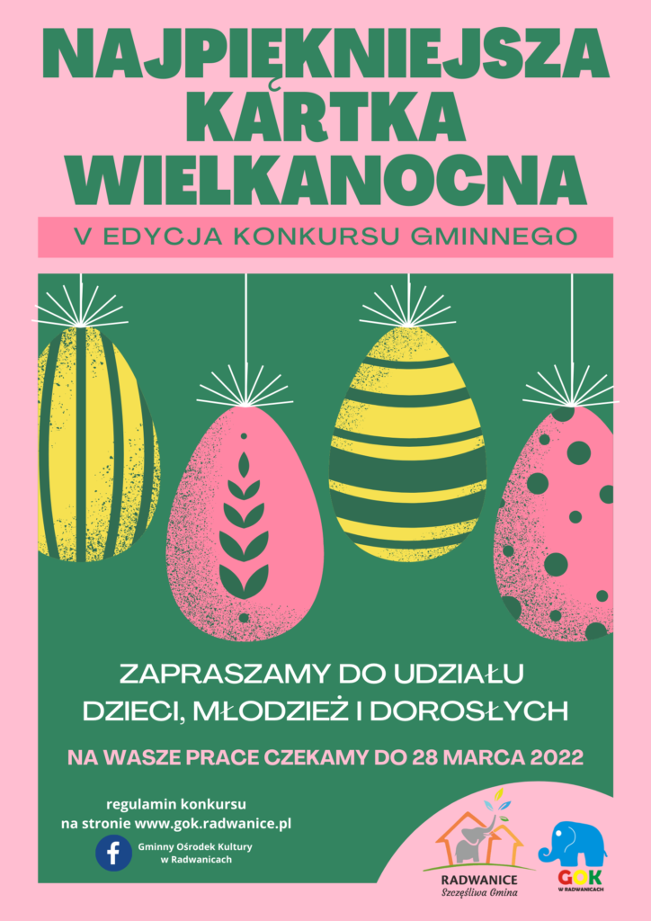 Ilustracja wprowadzenia: V Gminny Konkurs "Na najpiękniejszą kartkę wielkanocną"- zapraszamy do udziału