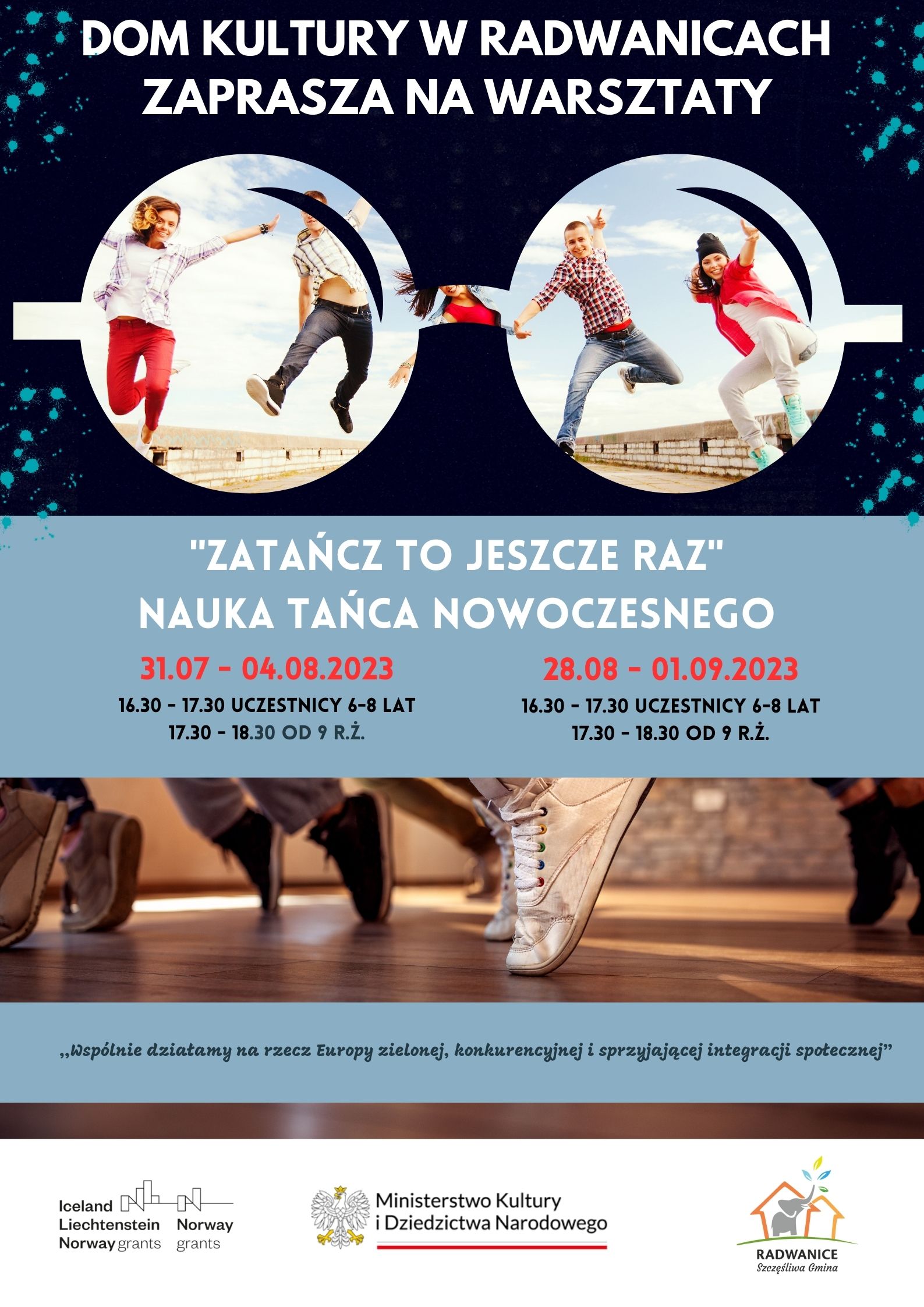 Zatańcz to jeszcze raz... - Wakacyjna akademia tańca nowoczesnego dla dzieci i młodzieży. - zdjęcie 1