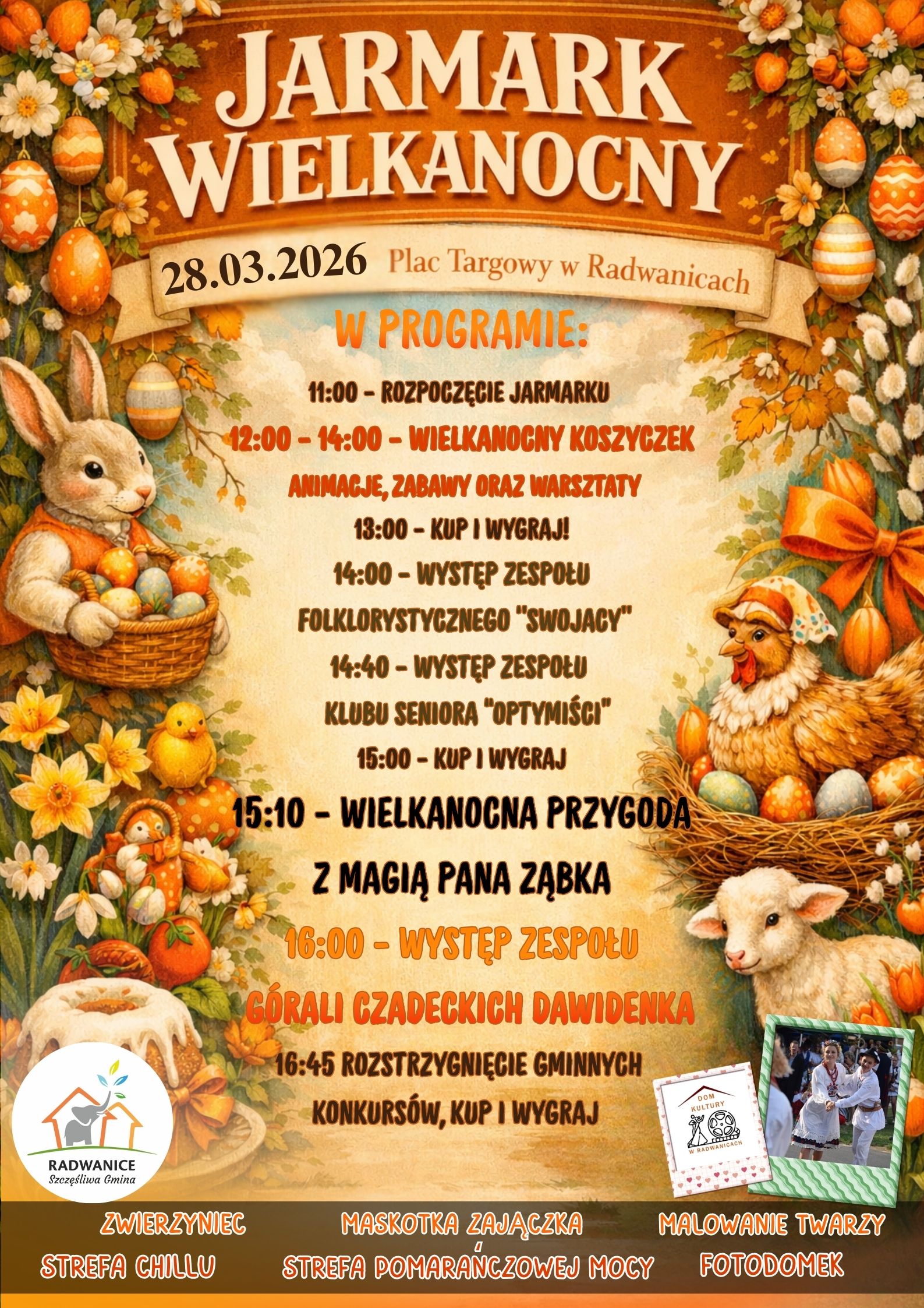 Ilustracja wprowadzenia: Jarmark Wielkanocny 28.03.2023 r.